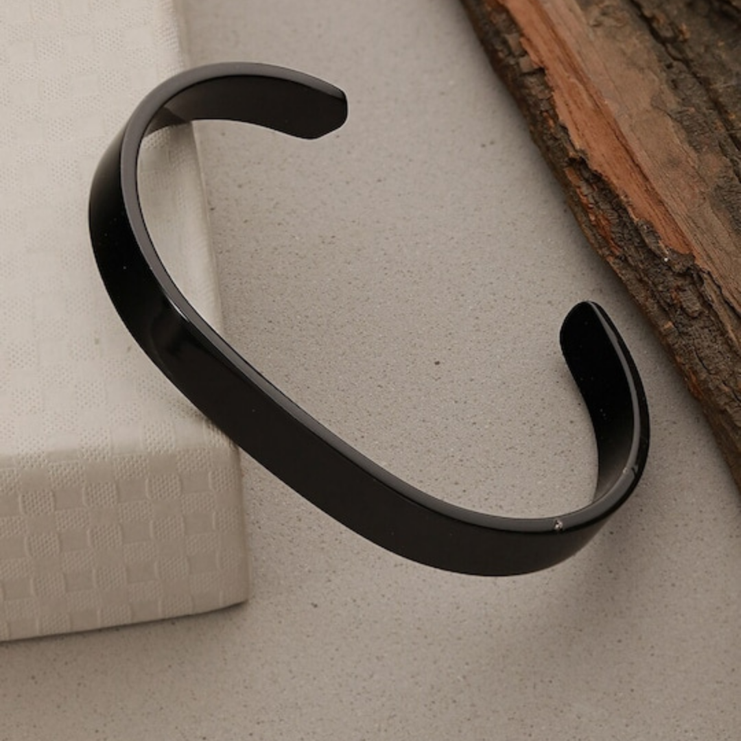 Metal Cuff Bracelet For Men By Pyjamawala