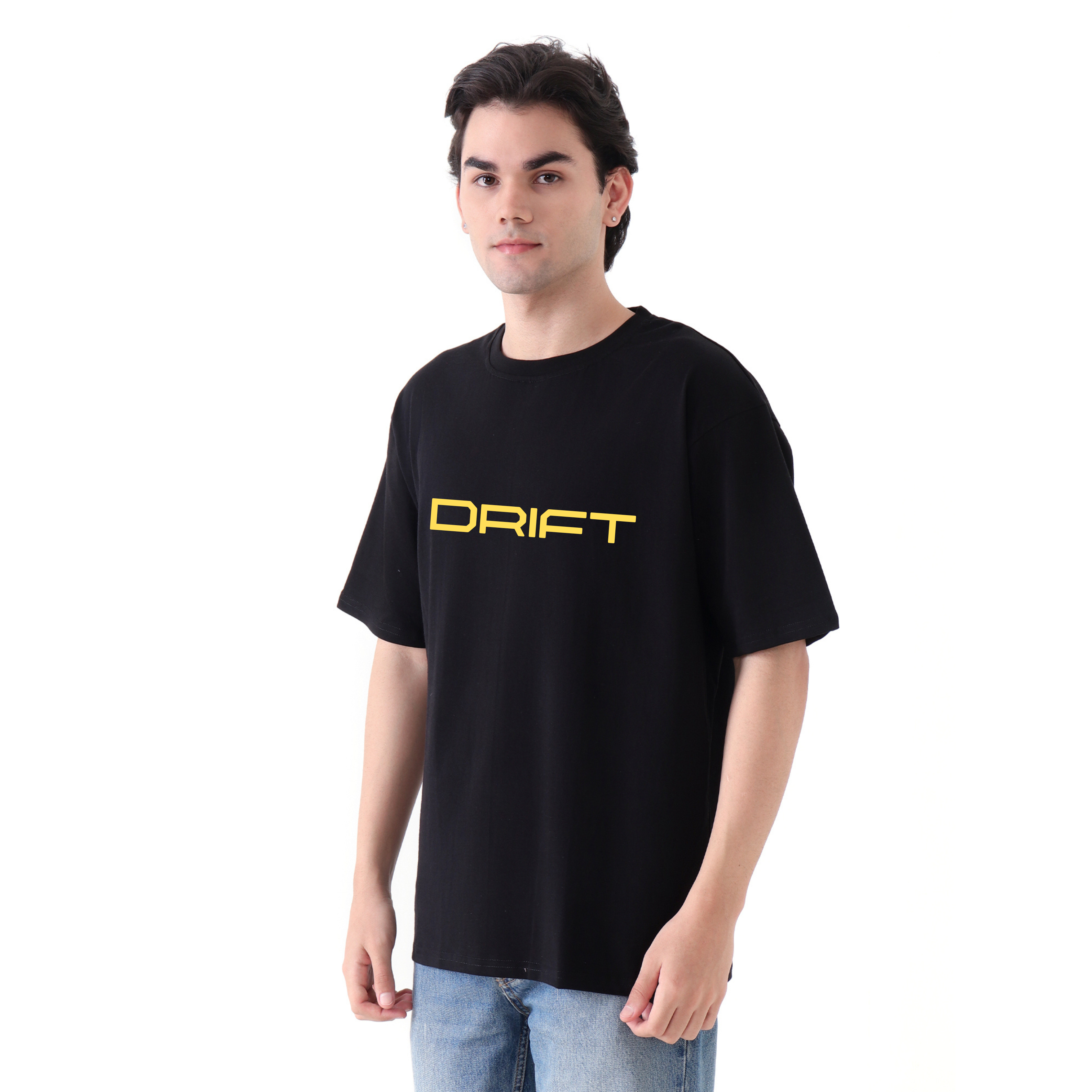 Hyper Drift - Black - Oversized Tshirt