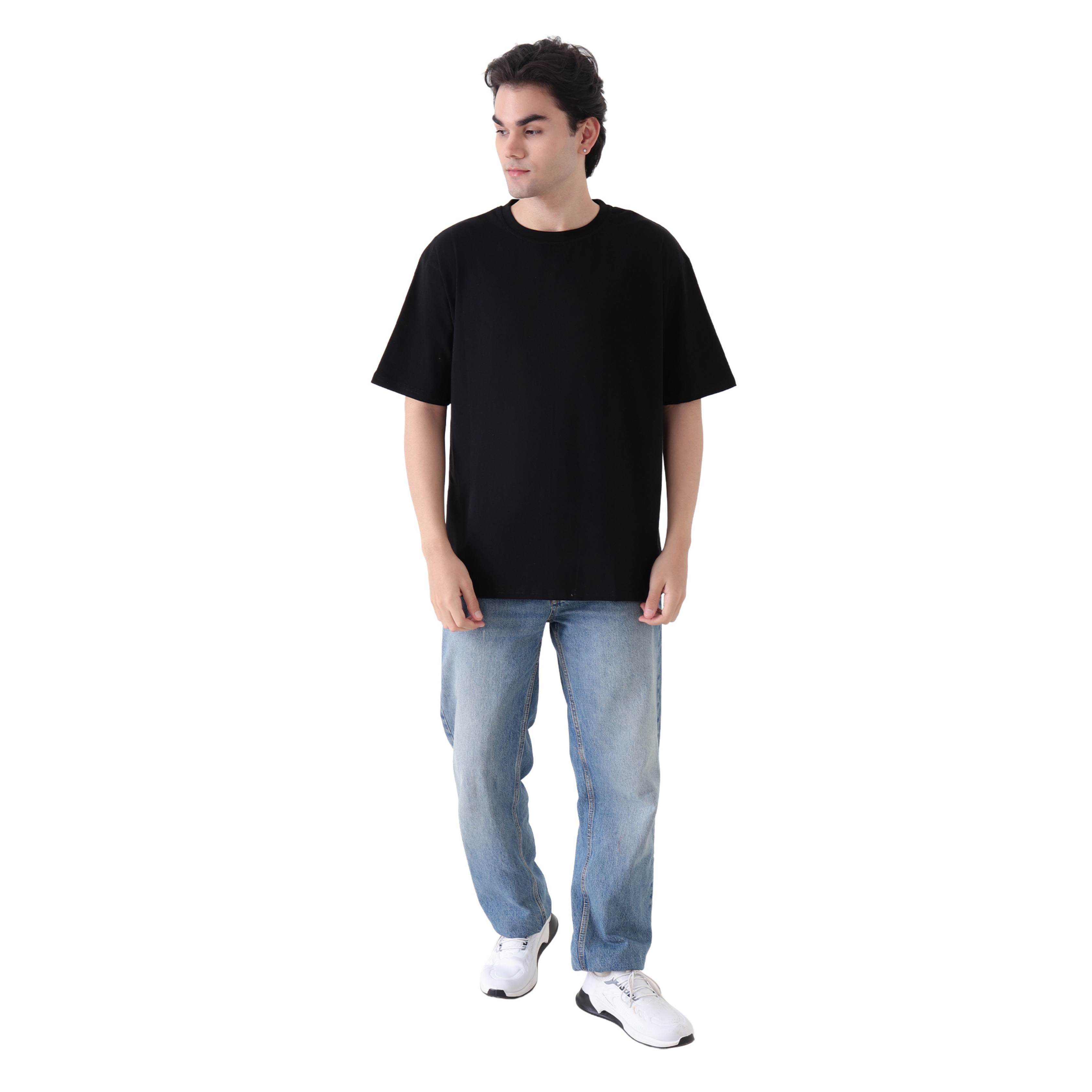 Rebel - Black - Oversized Tee