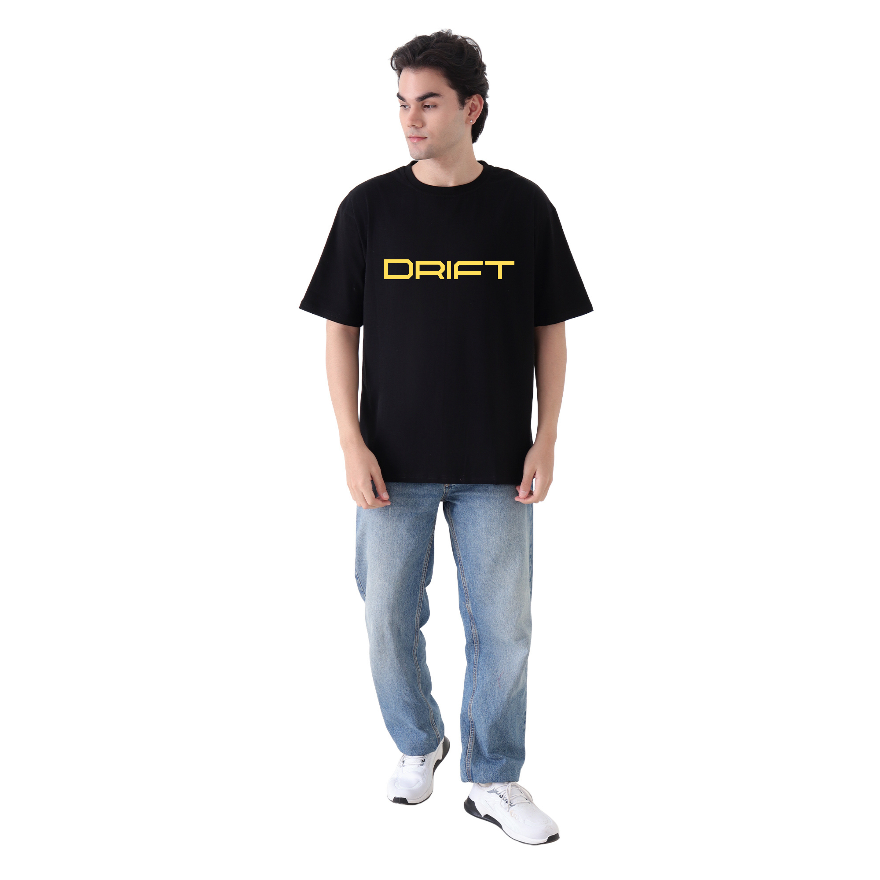 Hyper Drift - Black - Oversized Tshirt