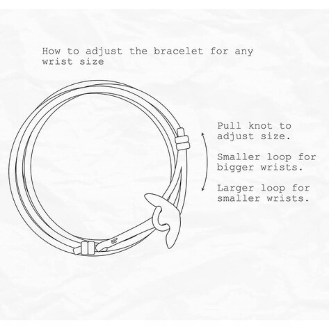Knotted Adjustable Bracelet For Men By Pyjamawala