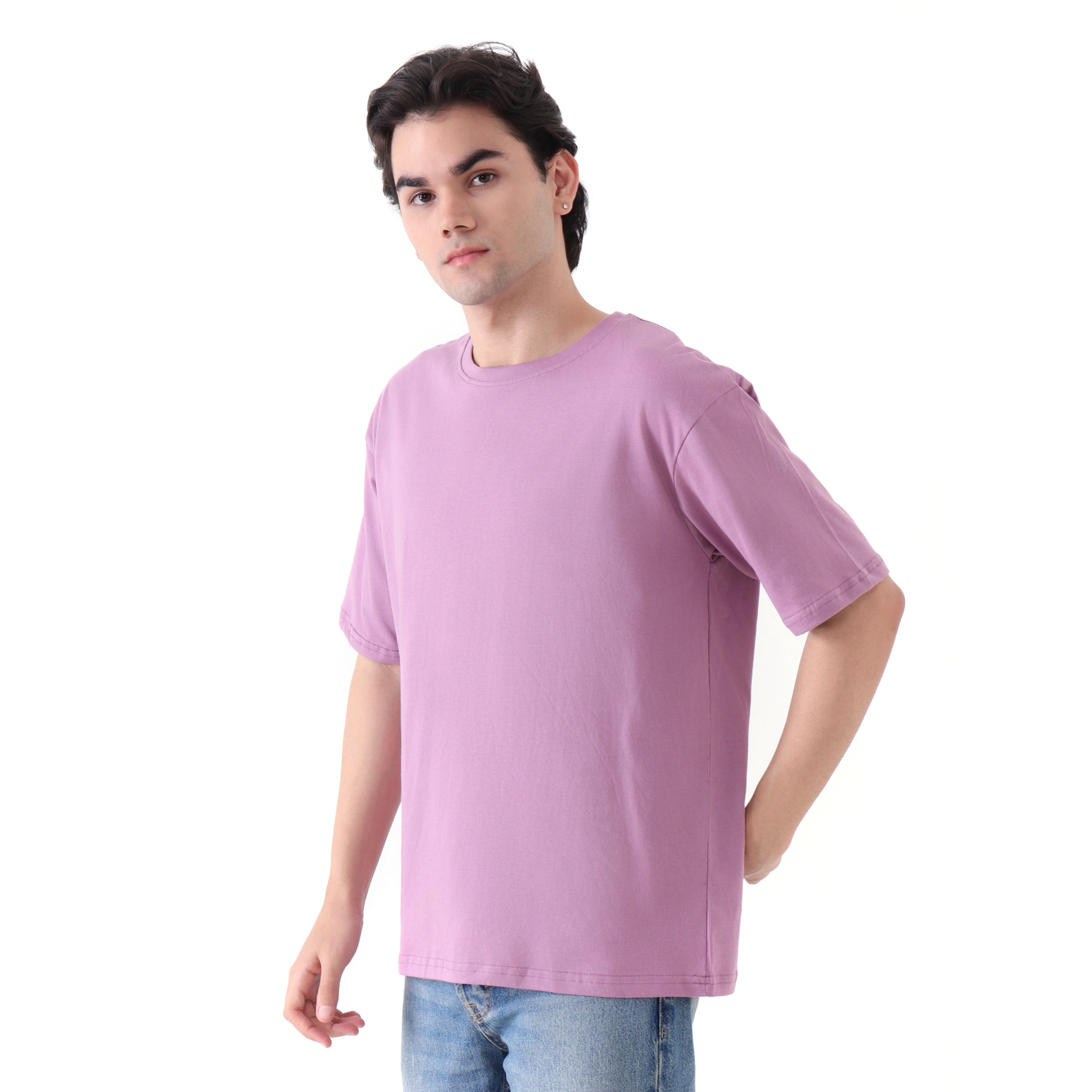 Rebel - Lavender - Oversized Tee