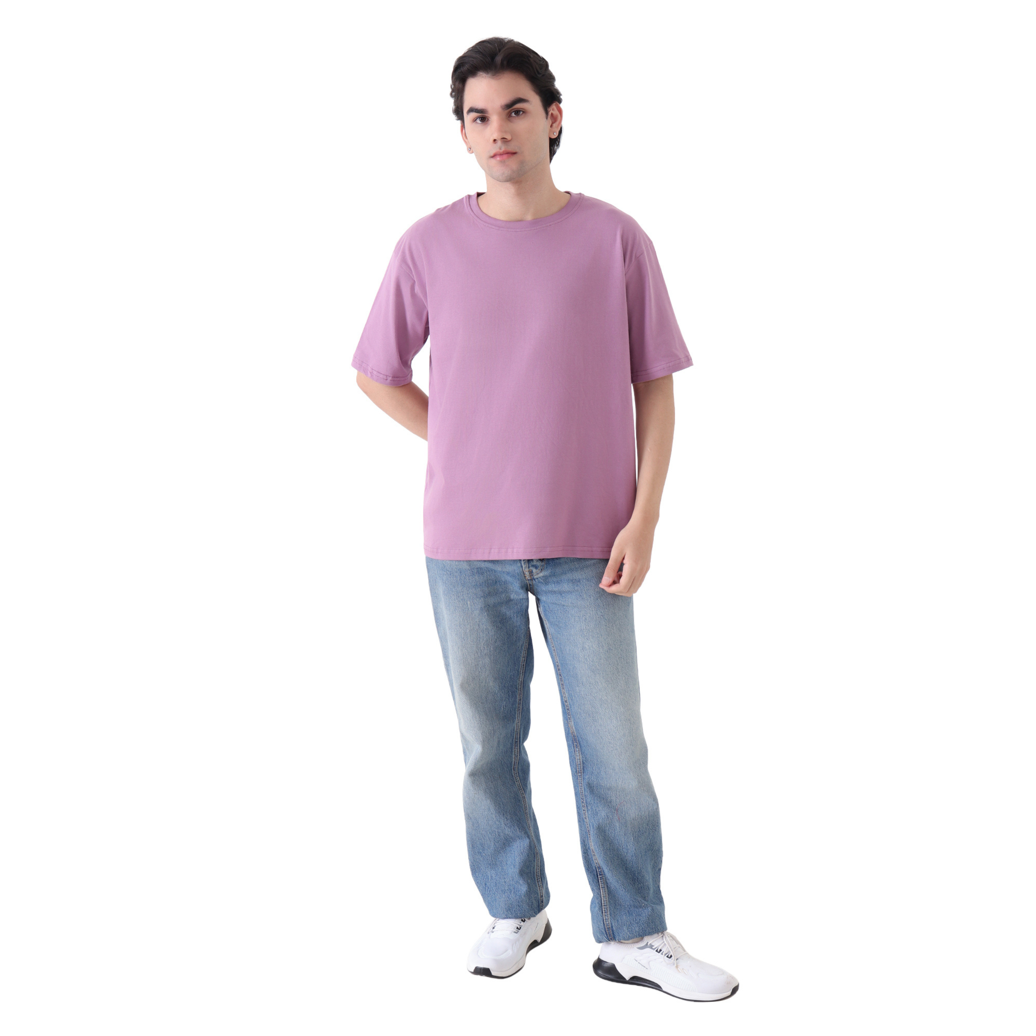 Rebel - Lavender - Oversized Tee