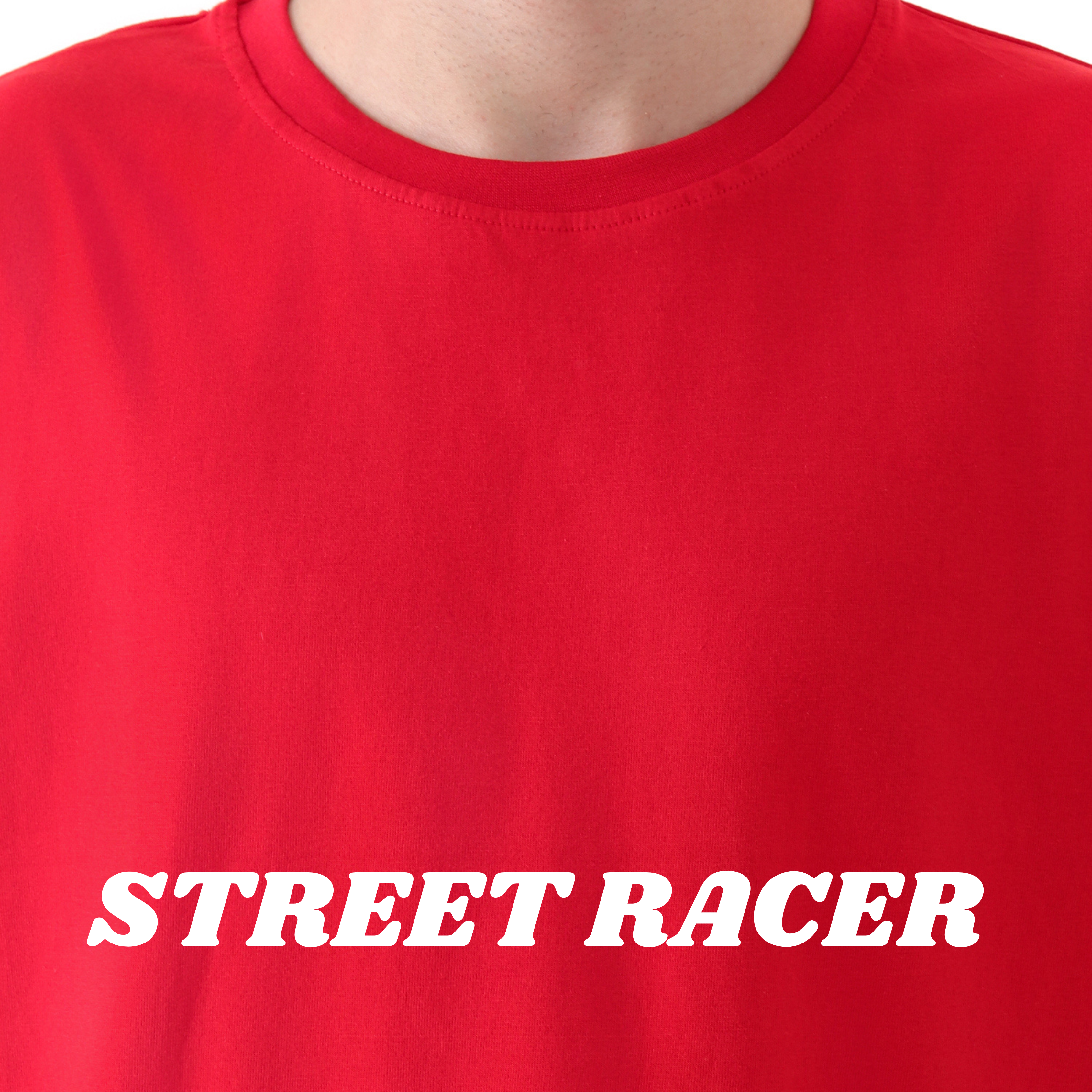 Street Racer - Red - Oversized Tshirt