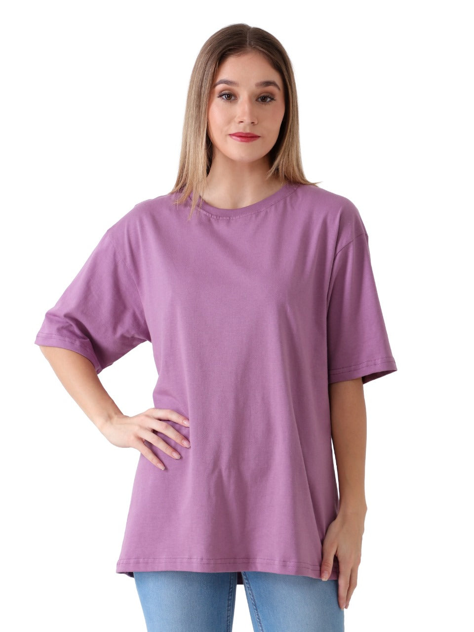Wink - Lavender - Oversized Tshirt