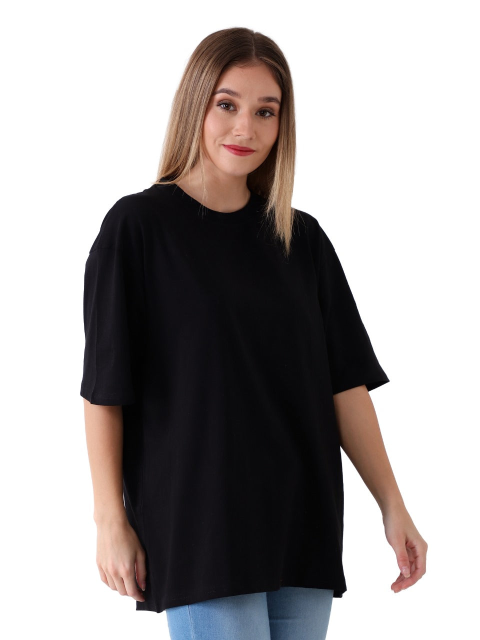 Wink - Black - Oversized Tshirt