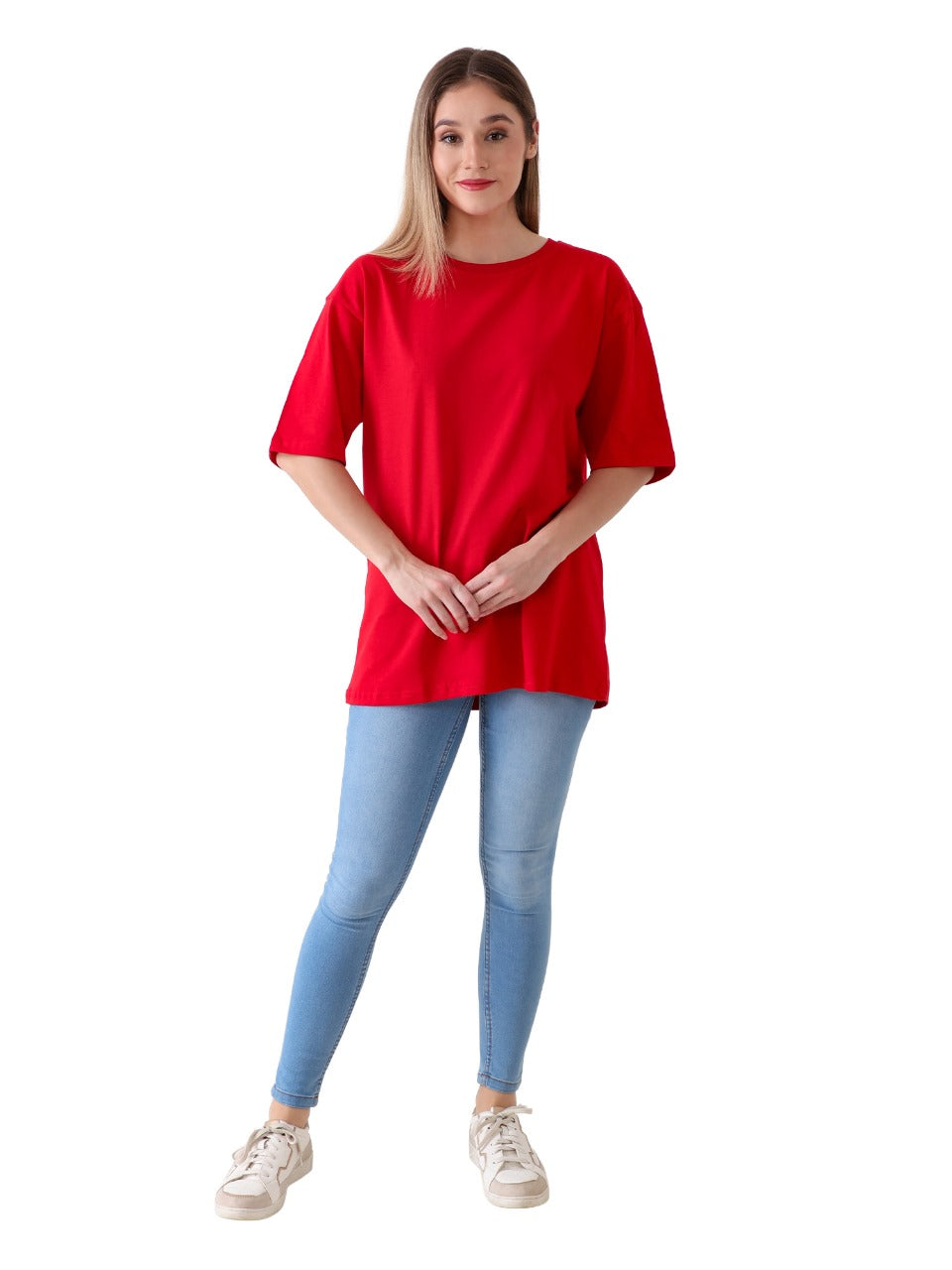 I Ran Out of Caffiene - Red - Oversized Tshirt