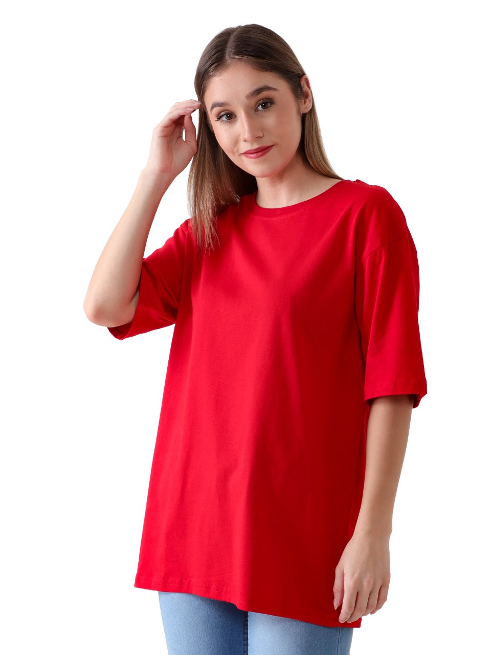 Wink - Red - Oversized Tshirt