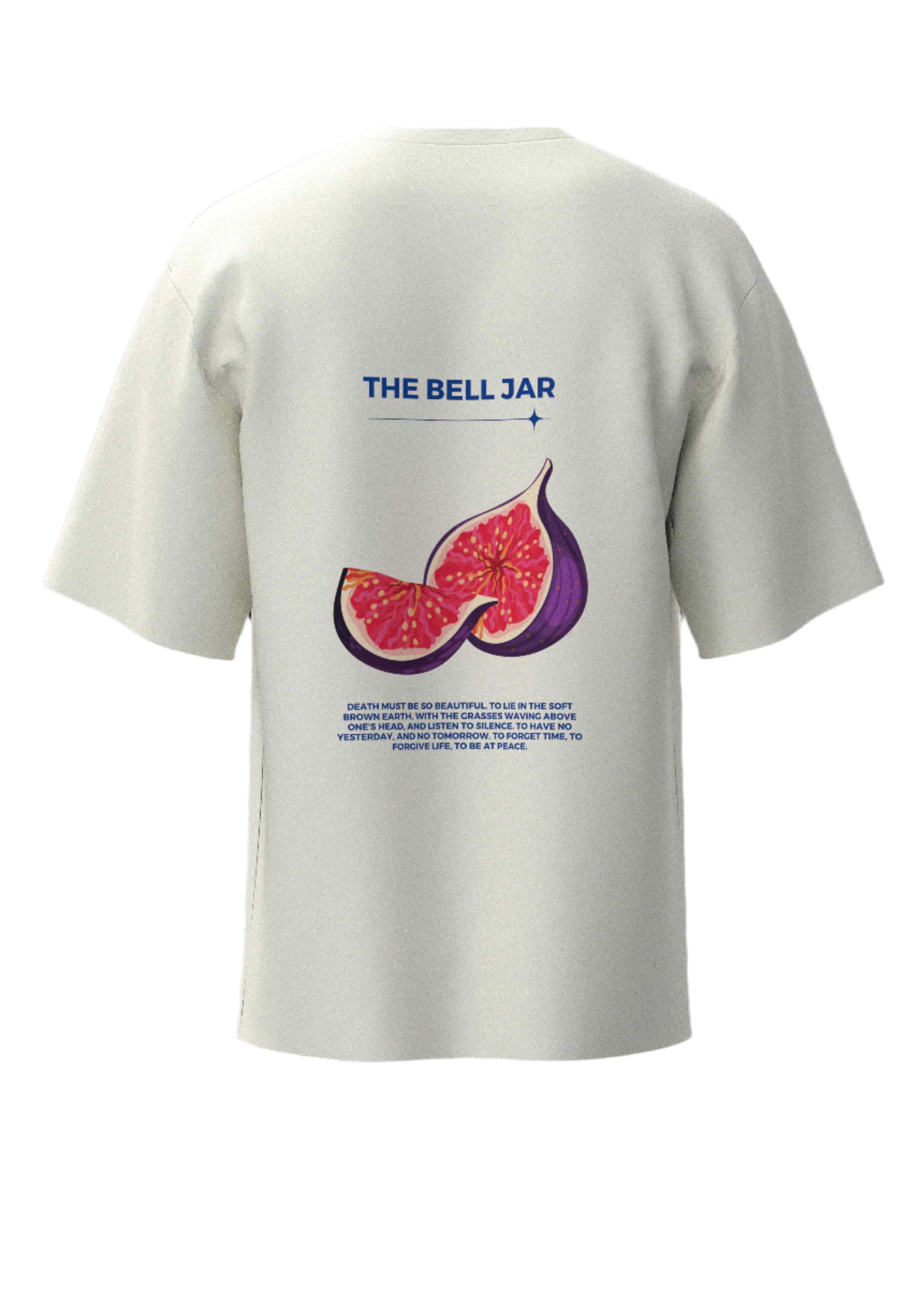 The Bell Jar Oversized T-Shirt (White)